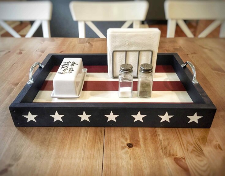 Image for 4th of July Serving Tray