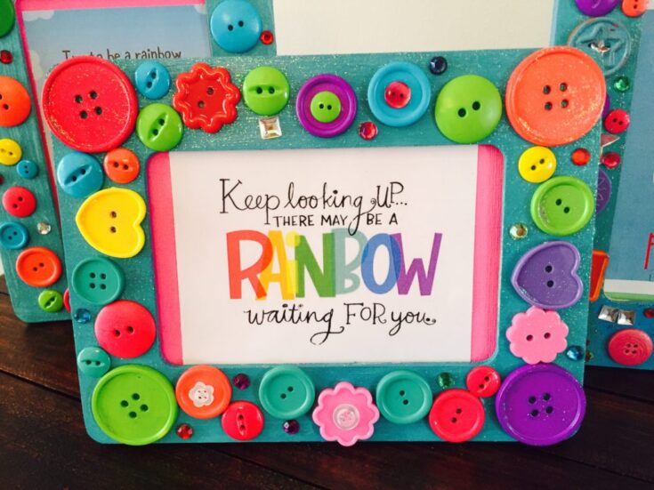 Image for Rainbow Button Frames