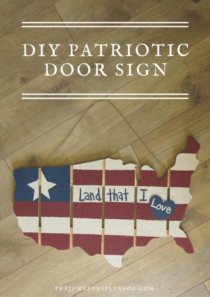 Image for DIY Patriotic Door Sign