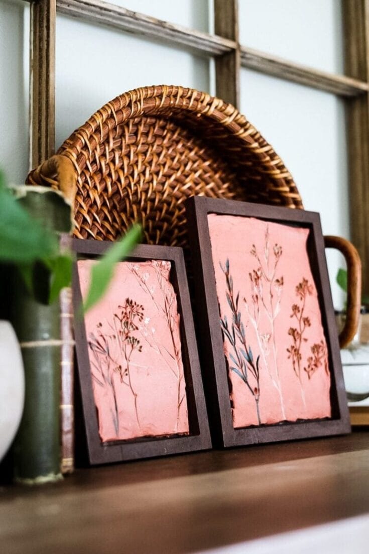 Image for Pressed Flower Clay Plaques