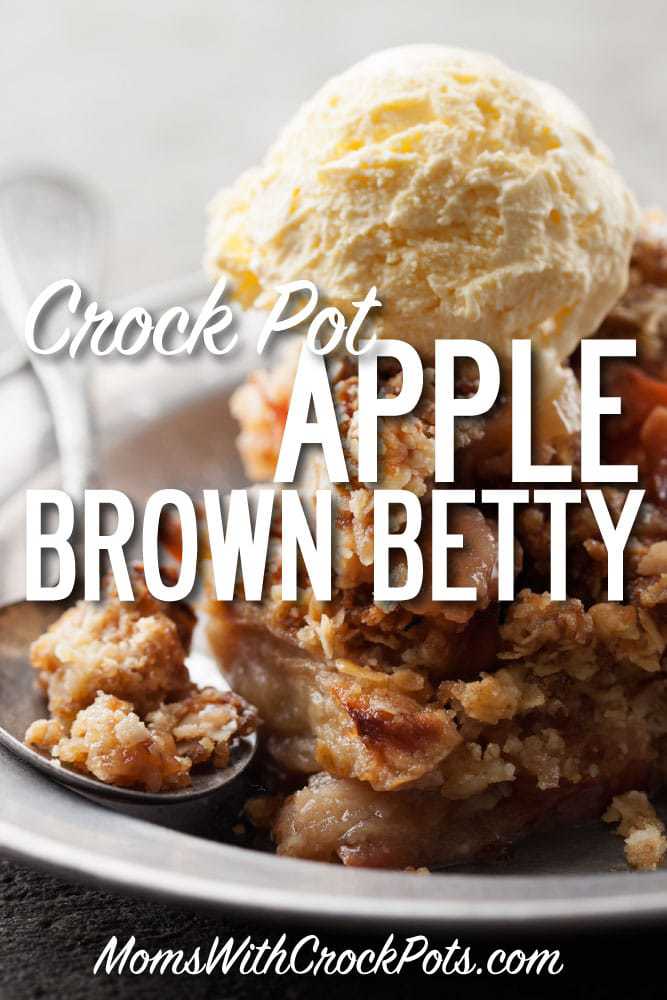 Image for Crockpot Apple Brown Betty