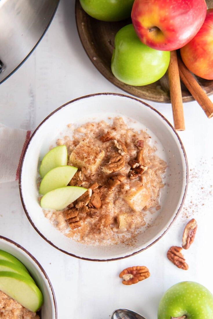 Image for Apple Crockpot Steel Cut Oats