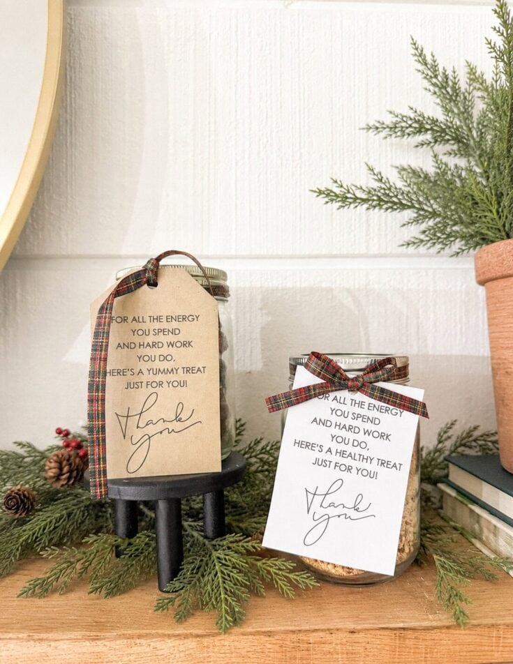 Image for Modern and Minimalist Food Gift Tags 