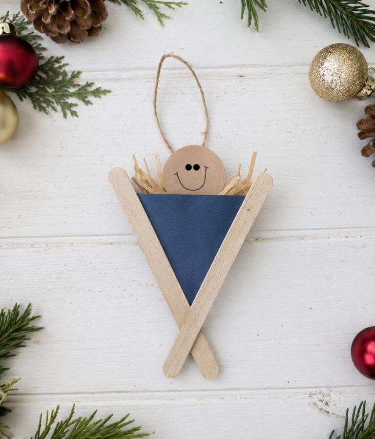 25 Sweet Baby Jesus Crafts for Kids (Easy Preschool & Sunday School Ideas!)