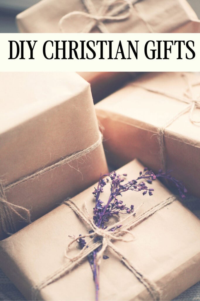 Beautifully wrapped DIY Christian gifts with natural twine and lavender, perfect for thoughtful, faith-based presents for loved ones.